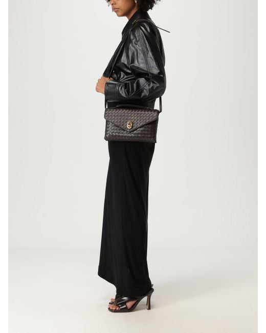 Bottega Veneta Black Schultertasche Damen