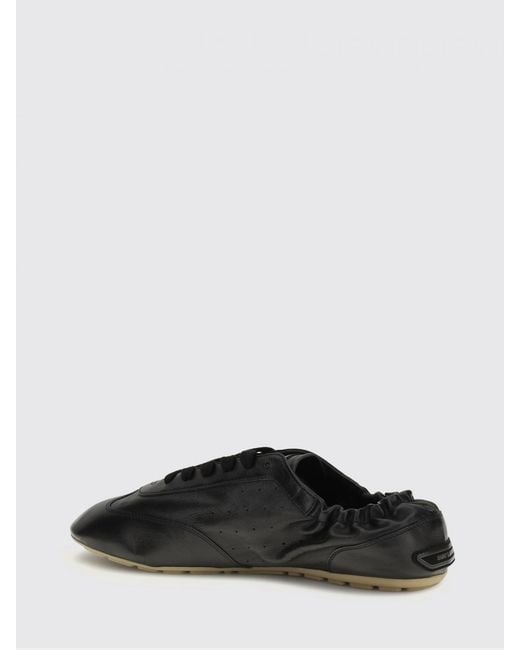 Saint Laurent Black Lewis Leather Sneakers for men