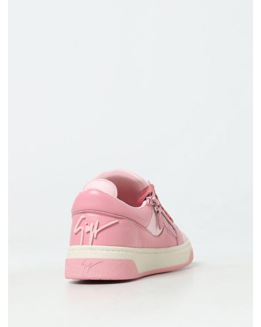 Giuseppe Zanotti Pink Sneakers