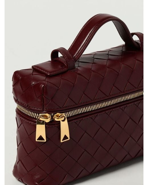 Bottega Veneta Purple Schultertasche Damen