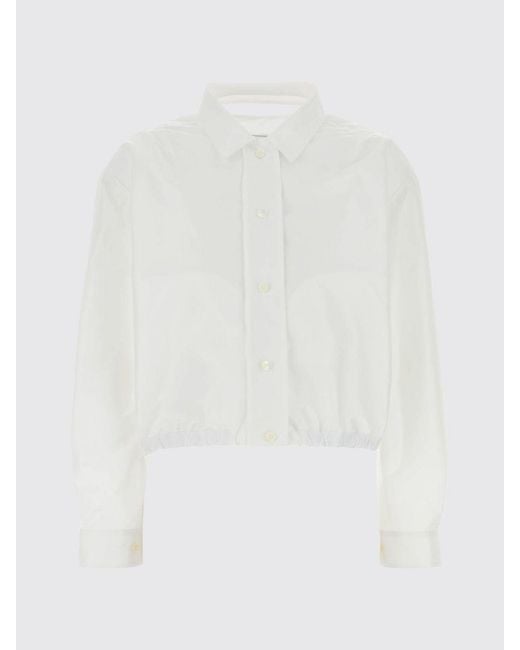 Jil Sander White Polyester Shirt