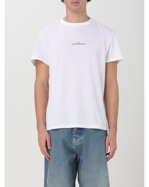 T-Shirt Homme Maison Margiela pour homme en coloris White
