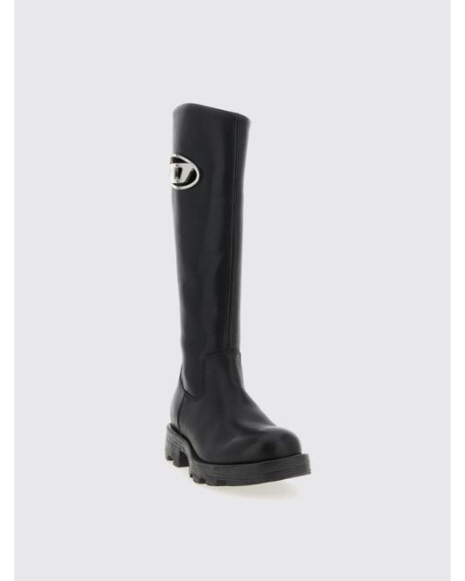 DIESEL Black Shoes