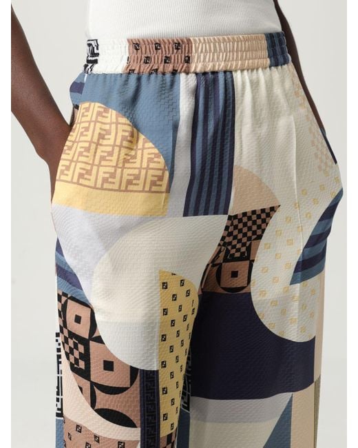 Fendi Blue Pants
