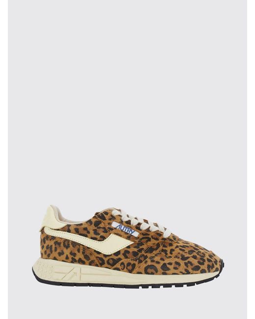 Autry Brown Reelwind Low-Top Trainers