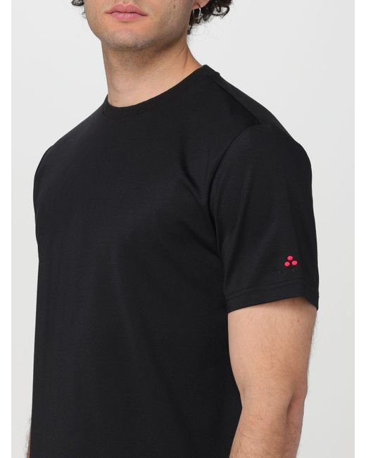 T-shirt in misto cotone di Peuterey in Black da Uomo