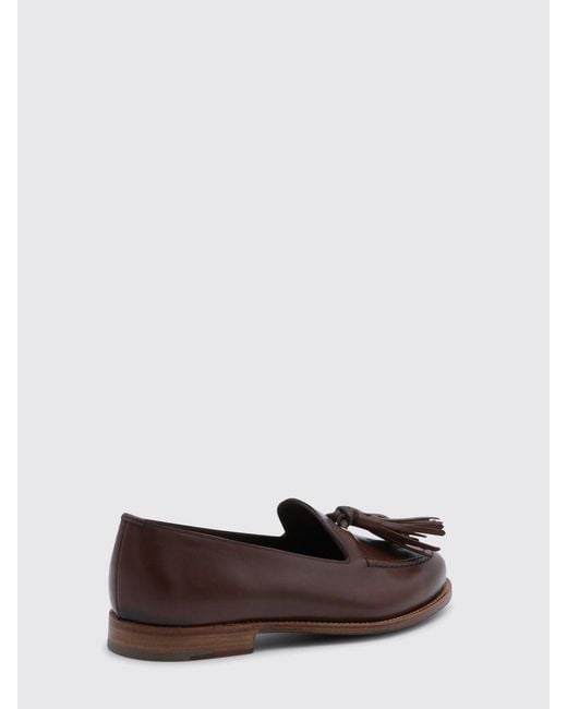 Church's White Renee Leather Loafers
