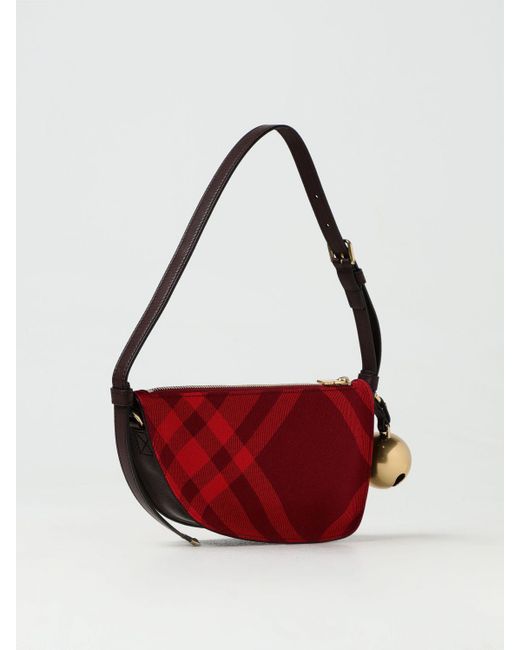 Burberry Red Shoulder Bag