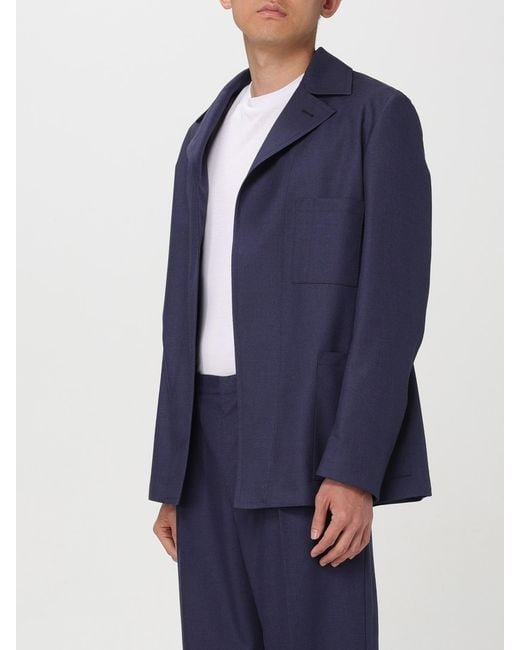 Fendi Blue Jacket for men