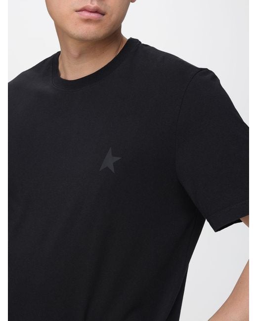 Golden Goose Deluxe Brand Black Star Collection T-Shirt for men