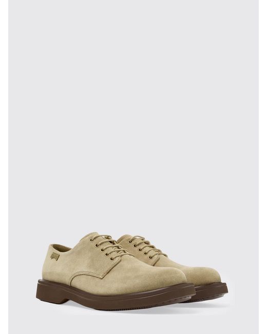 Camper Brown Norman Suede Derbies for men
