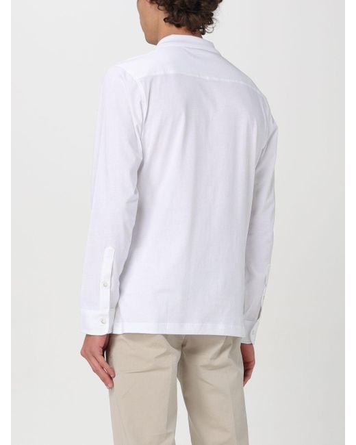 Fay T-shirt in White für Herren