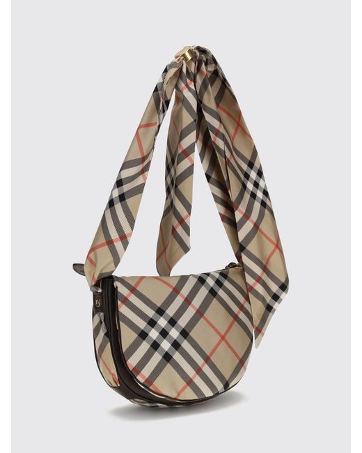 Burberry White Shoulder Bag