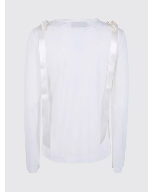 Simone Rocha White T-Shirt