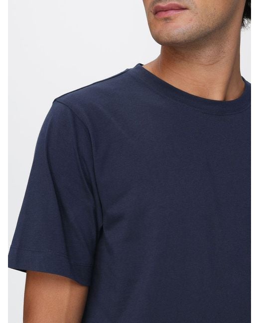 T-Shirt Basic di Dries Van Noten in Blue da Uomo