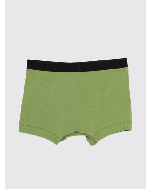 Tom Ford Green Stretch Cotton Boxers for men