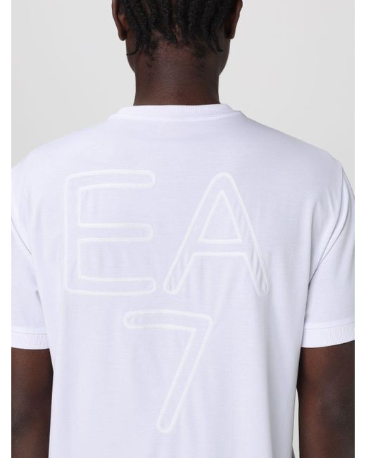 Camiseta EA7 de hombre de color White