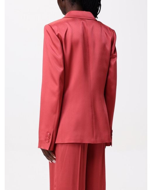 Alberta Ferretti Red Blazer