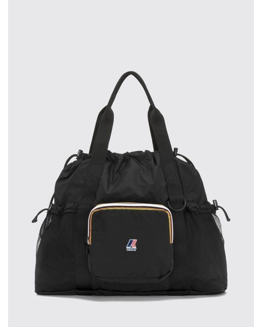 K-Way Black Travel Bag for men