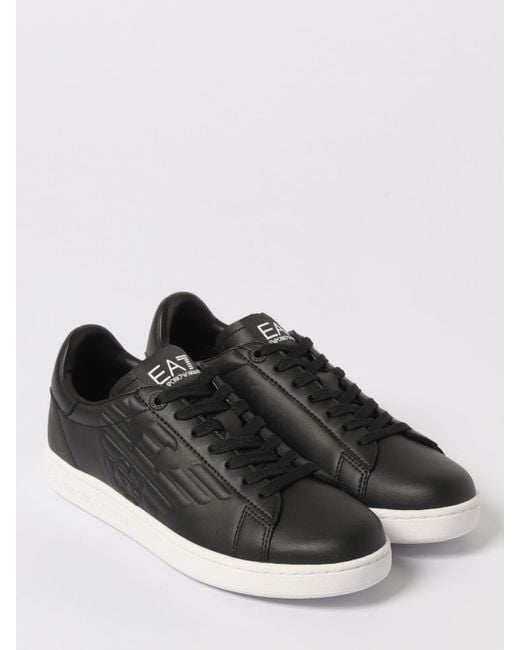 EA7 Black Trainers for men