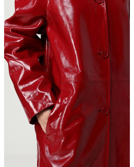 Veste Femme Moschino en coloris Red