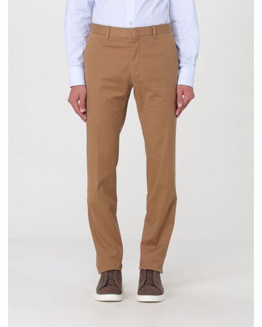 Pantalón Zegna de hombre de color Brown