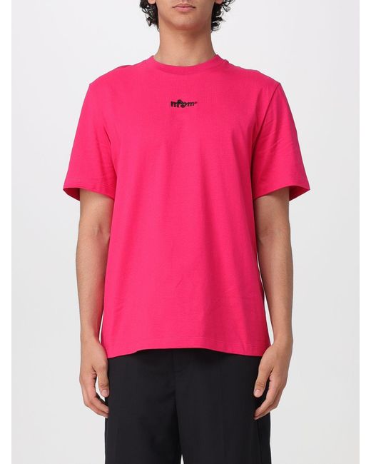 MSGM Pink T-Shirt for men