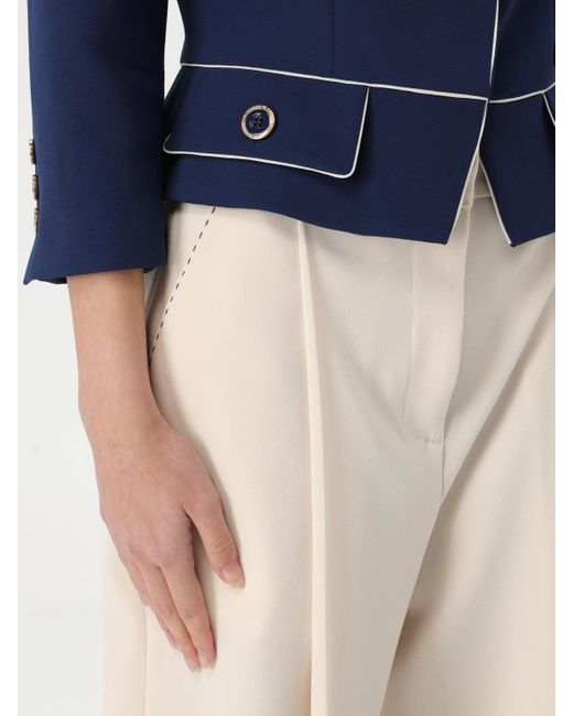 Elisabetta Franchi Blue Blazer Damen