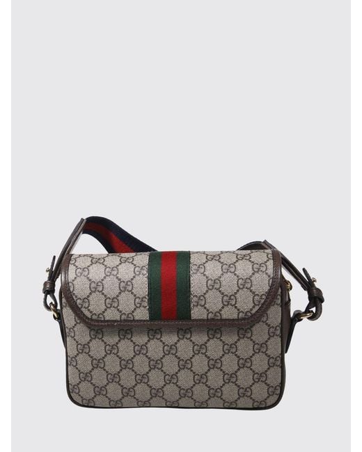 Gucci Gray Ophidia Mini Crossbody Bag