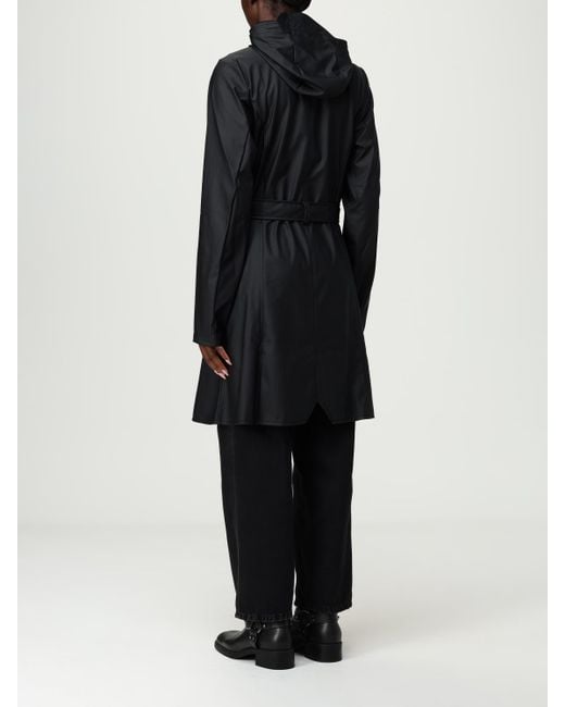 Rains Black Mantel Damen