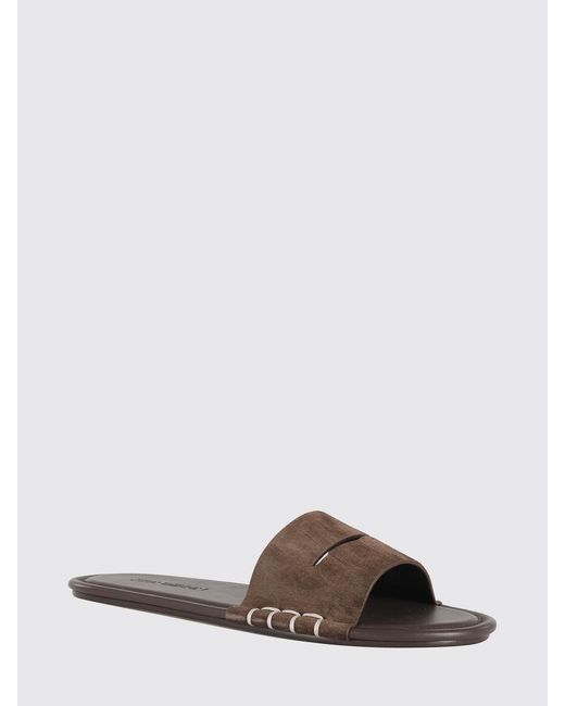 J.W. Anderson Brown Penny Slippers