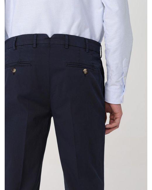 Brunello Cucinelli Blue Pants for men