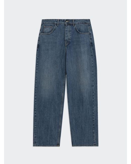 Barrow Blue Wide-Leg Jeans for men