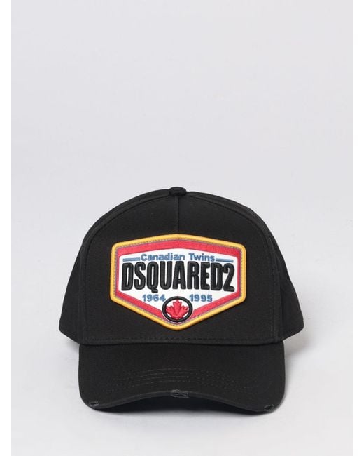 DSquared² Baumwollmütze Mit Logo in Black für Herren