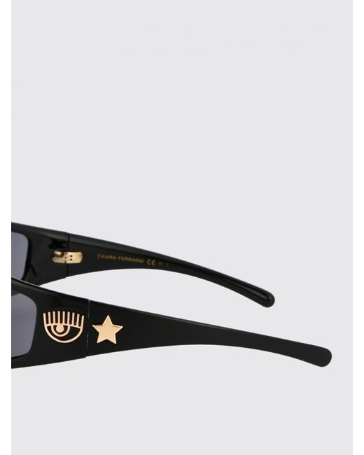 Chiara Ferragni Gray Sunglasses