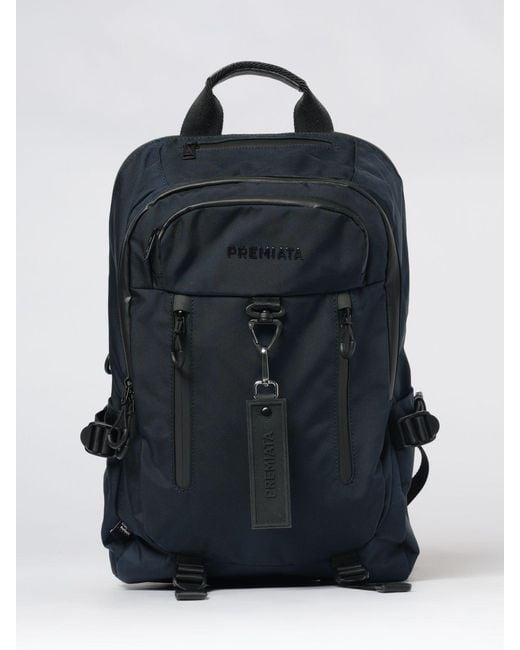 Premiata Blue Backpack for men