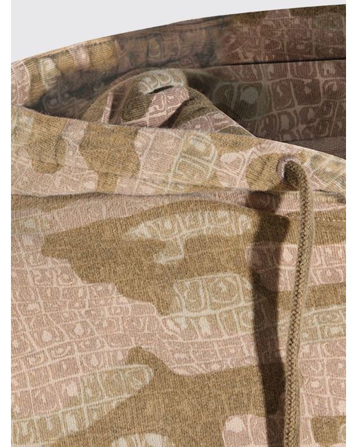 Daily Paper Natural Camouflage Cotton Zip-Up Hoodie With Dropped Shoulders for men