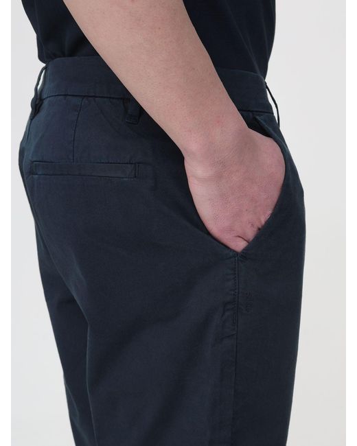 Sun 68 Blue Cotton Shorts for men
