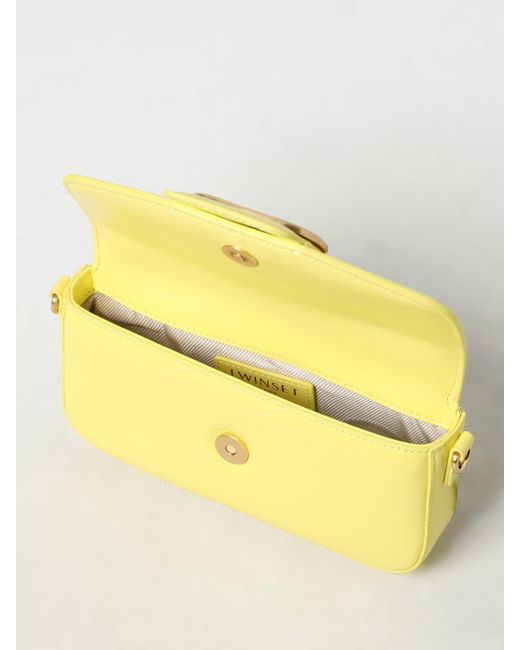 Twin Set Yellow Shoulder Bag