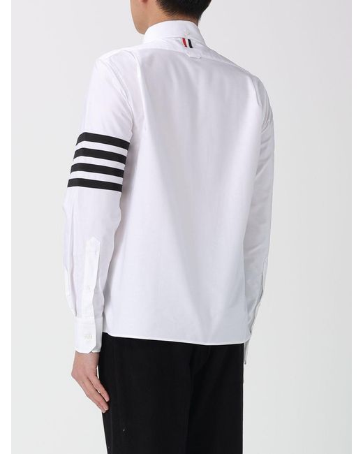 Thom Browne White Cotton Shirt for men