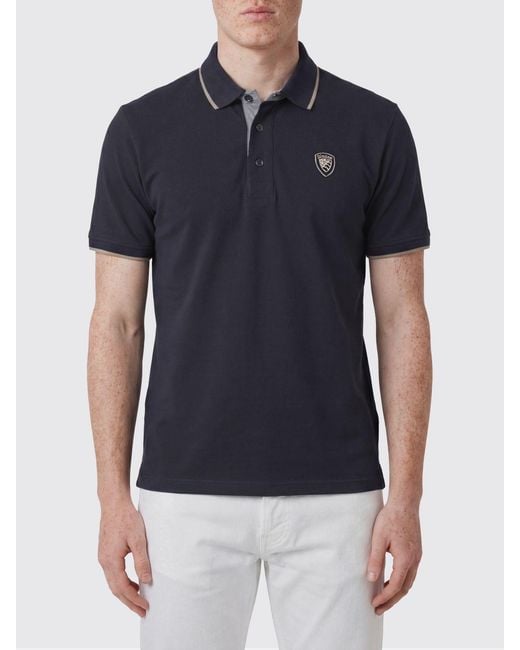 Polo Hombre Blauer de hombre de color Blue