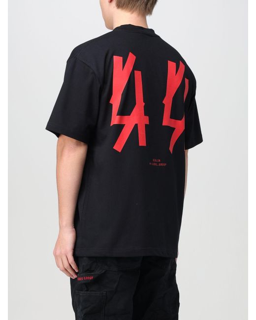 44 Label Group T-shirt in Black für Herren