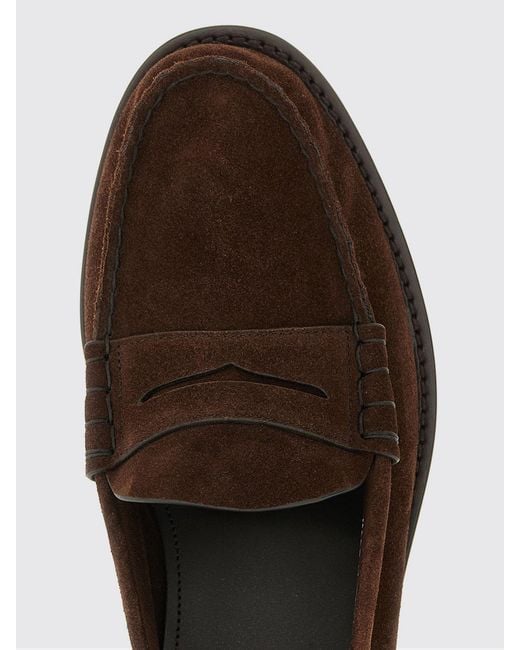 Church's White Suede Calfskin Loafers for men