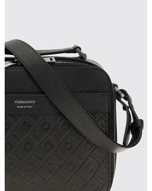 Borsa Uomo di Ferragamo in Black da Uomo