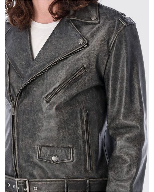 Golden Goose Deluxe Brand Gray Jacket for men