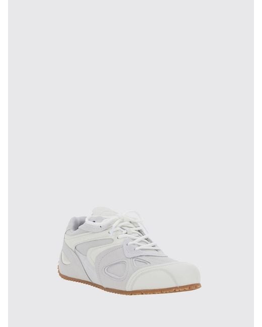 Axel Arigato White Slow Runner Two-Tone Leather And Suede Sneakers