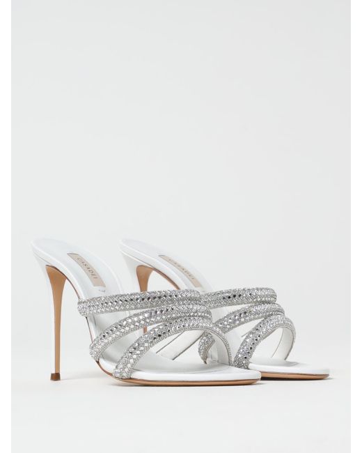 Casadei White Schuhe Damen