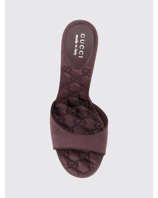 Gucci Brown High Heel Shoes