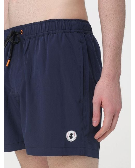 Save The Duck Blue Polyester Swimsuit for men