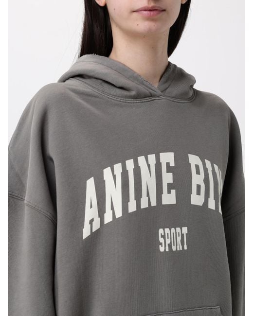 Felpa Oversize di Anine Bing in Gray